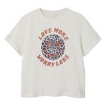 NAME IT T-shirt  Fille Name it Nyla. Coloris disponibles : Blanc