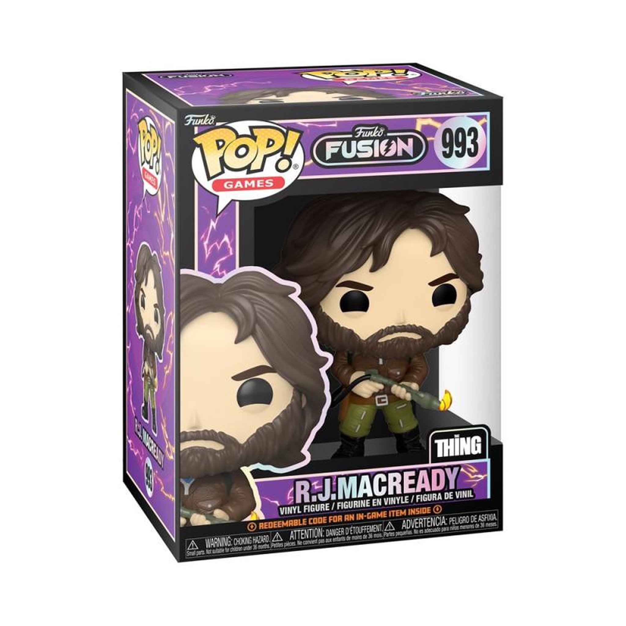 Funko Figurine Funko Pop Games Funko Fusion R.J. MacReady