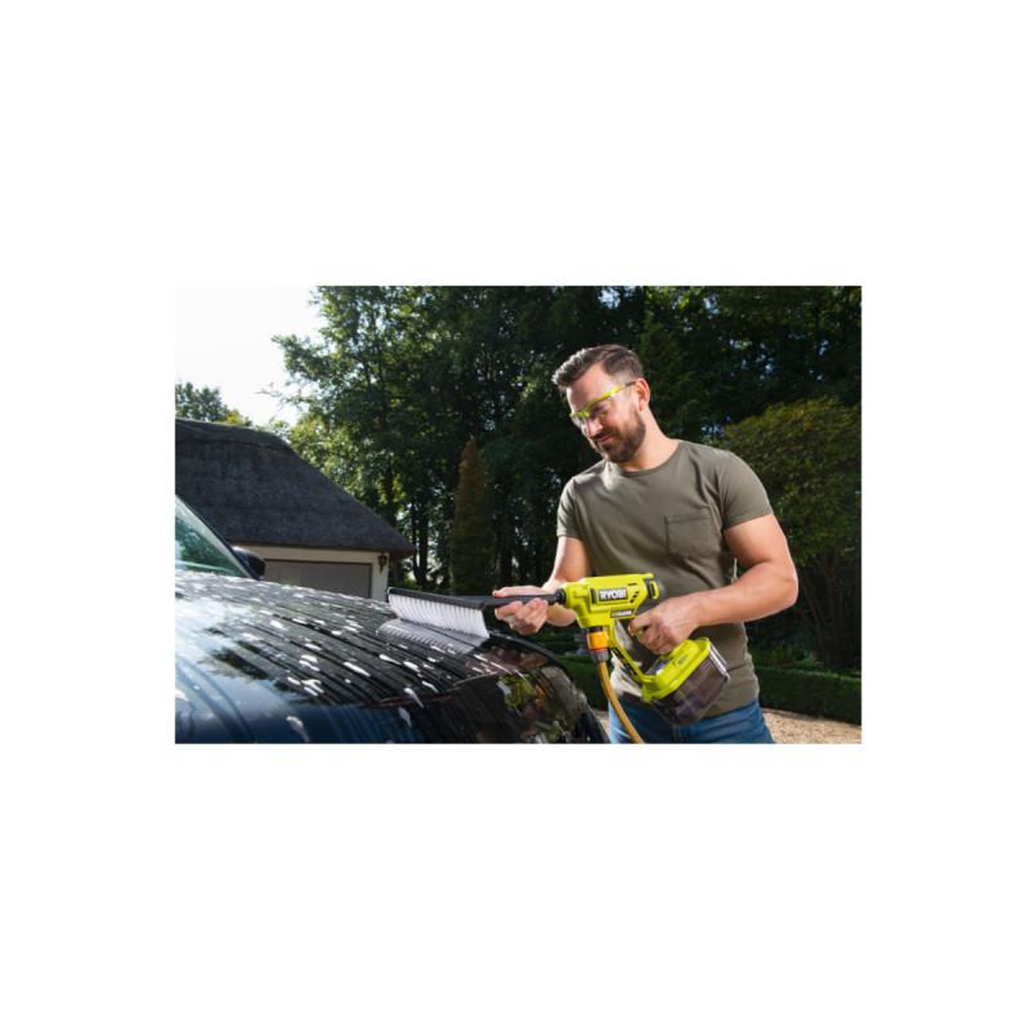Voir la diapositive 2 : Ryobi Brosse multi-surfaces ryobi pour pistolet à pression - rac750