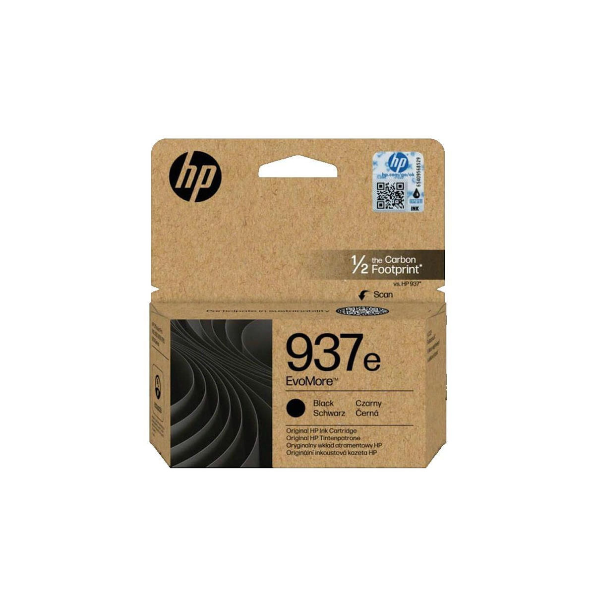 HP Cartouche d'encre HP 937e EvoMore noire