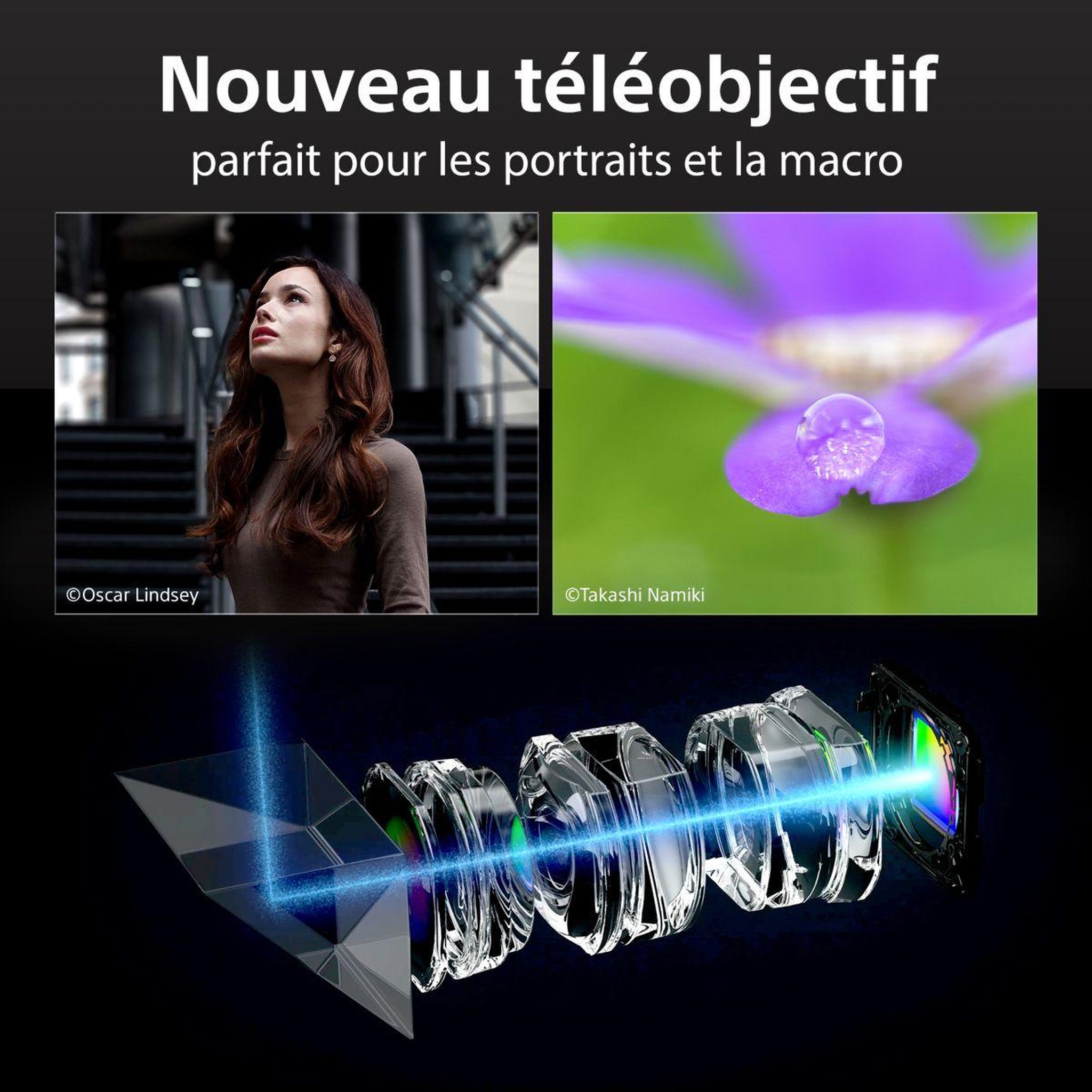 Voir la diapositive 5 : SONY Smartphone Xperia 1 VI Noir 256Go 5G
