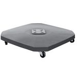 HESPERIDE Dalle 90 kg sur roulettes pour parasol décentré Atiavo -  Hespéride