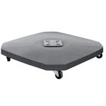 HESPERIDE Dalle 90 kg sur roulettes pour parasol décentré Atiavo -  Hespéride