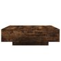 Voir la diapositive 5 : VIDAXL Table basse chene fume 100x100x31 cm bois d'ingenierie