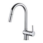 ROUSSEAU Mitigeur évier FRIBOURG avec douchette chromé