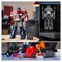 Voir la diapositive 7 : LEGO Icons 10302 Optimus Prime, Figurine Autobot Robot de Transformers, Maquette Camion