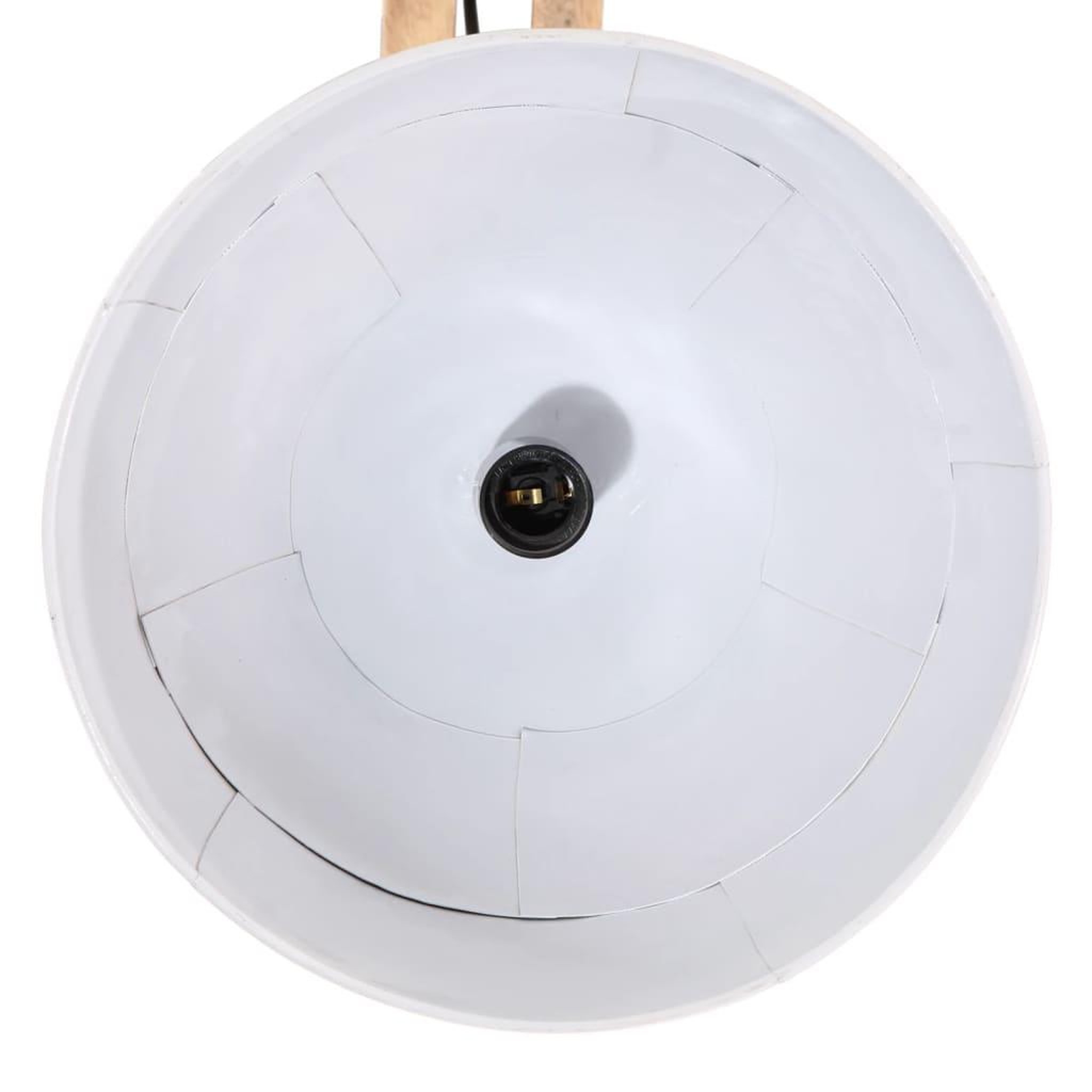 Voir la diapositive 4 : VIDAXL Plafonnier 25 W blanc 105x30x65-108cm E27