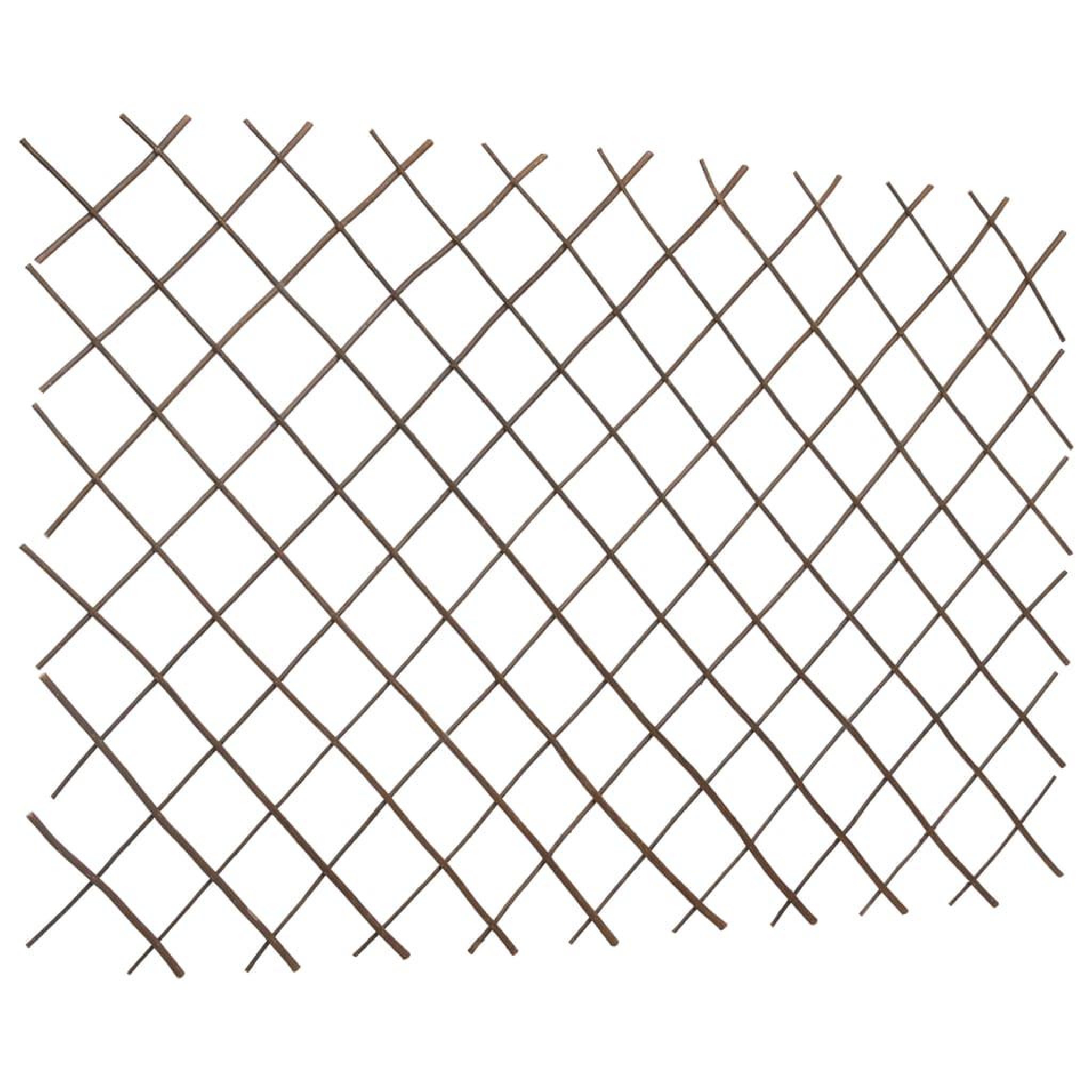 Voir la diapositive 2 : VIDAXL Clotures en treillis de saule 5 pcs 180x120 cm
