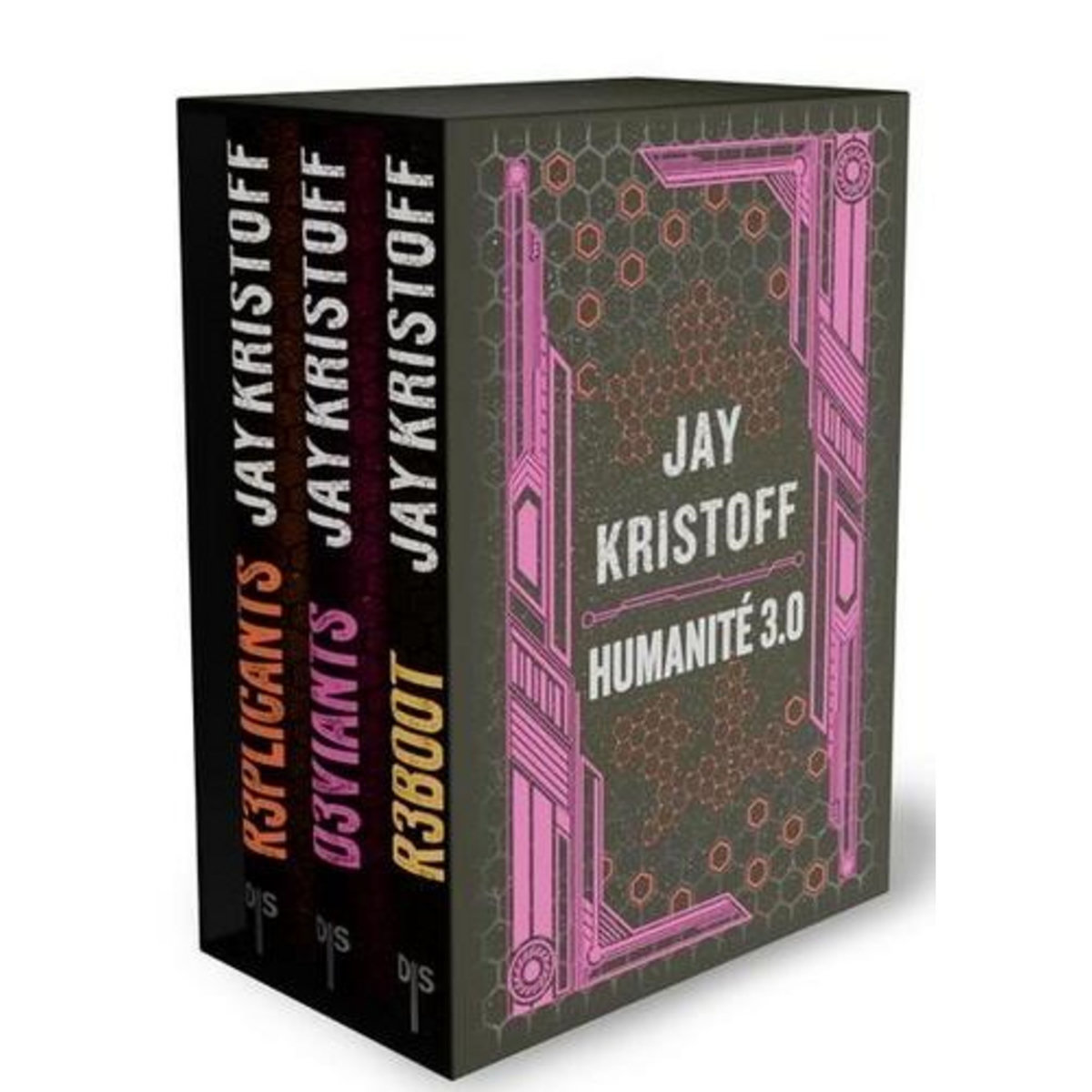 HUMANITE 3.0 TOME 1 A 3 : COFFRET EN 3 VOLUMES : TOME 1, R3PLICANTS ; TOME 2, D3VIANTS ; TOME 3, R3BOOT. EDITION COLLECTOR, Kristoff Jay
