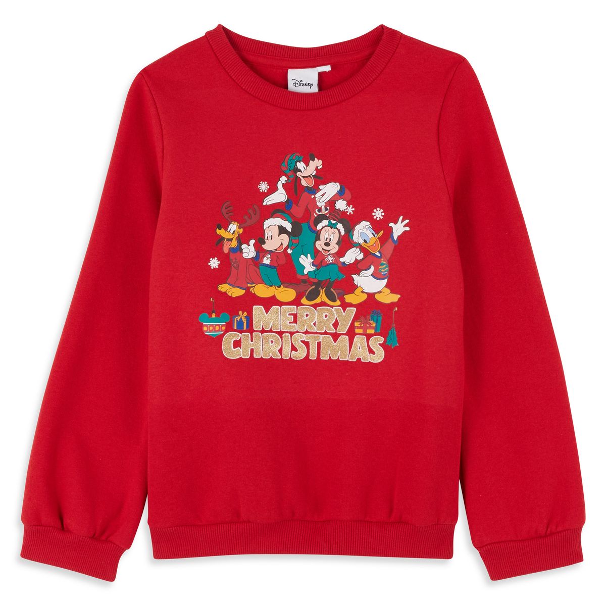 INEXTENSO Sweat de noël Disney rouge fille