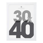 ATMOSPHERA Cadre Photo  Classique  30x40cm Blanc