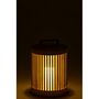 Voir la diapositive 3 : Paris Prix Lampe à Poser à LED en Bois  Cylindrique  36cm Naturel