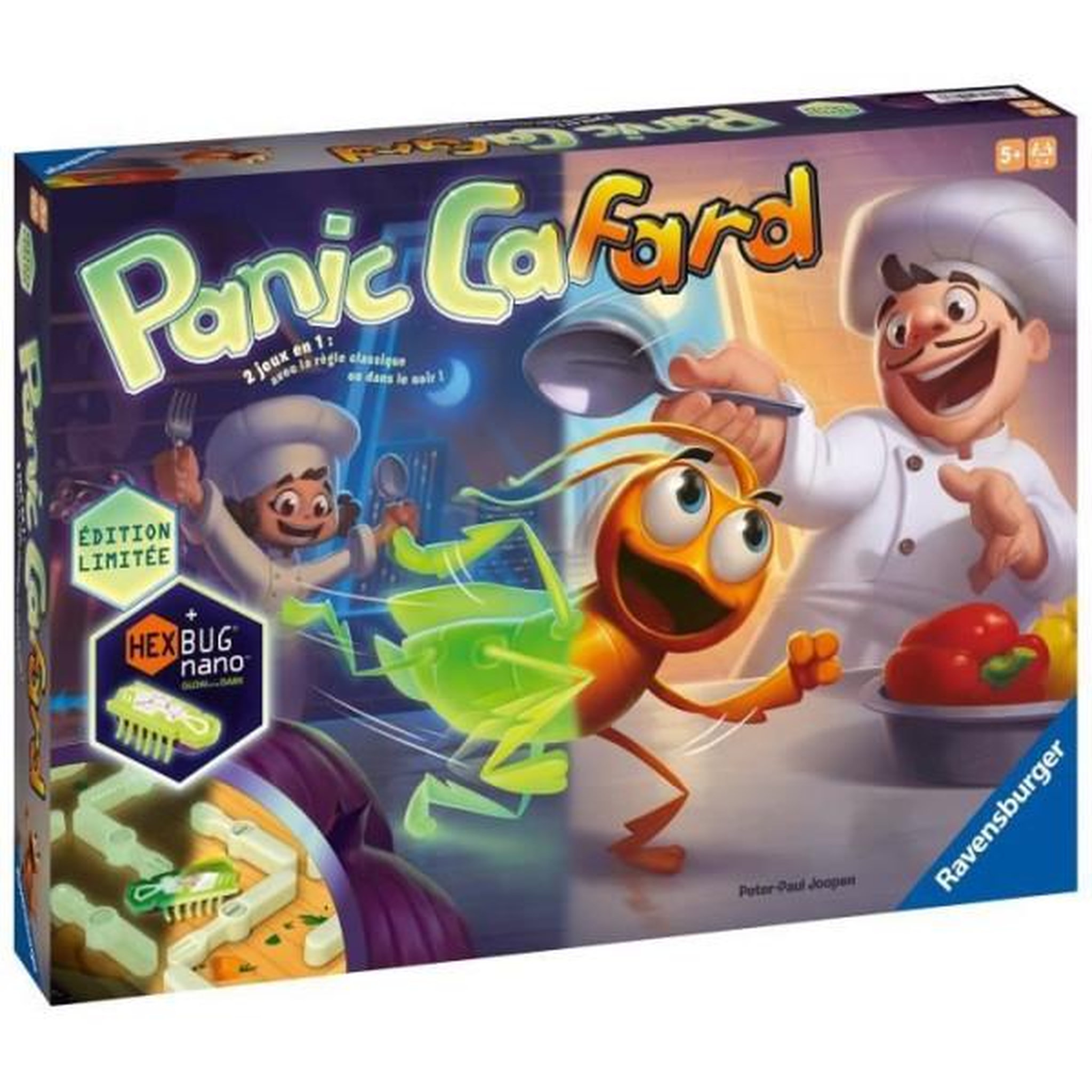 Voir la diapositive 3 : RAVENSBURGER Jeu classique Ravensburger Panic Cafard Edition Phosphorescente