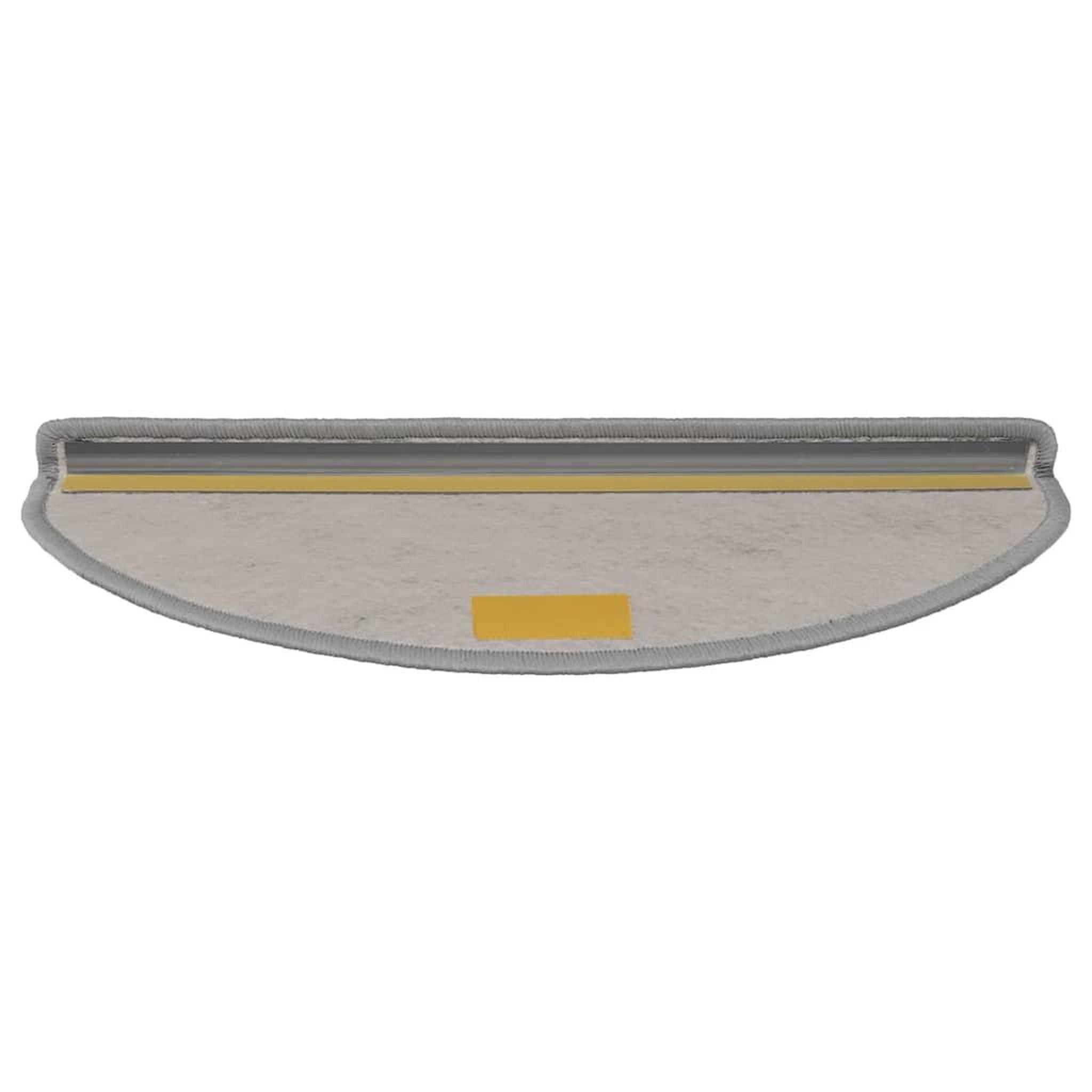 Voir la diapositive 4 : VIDAXL Tapis d'escalier autocollants 30 pcs 65x21x4 cm argente