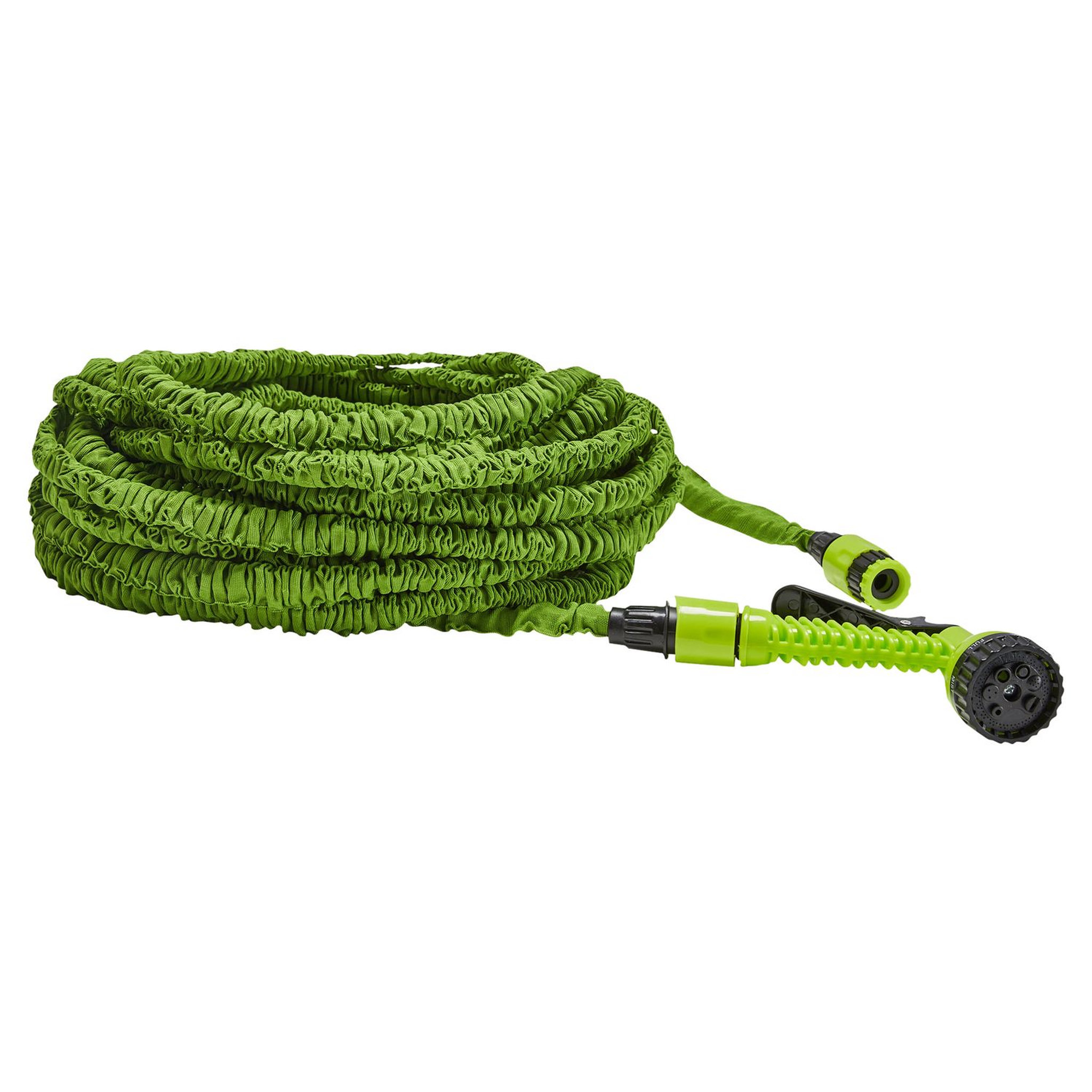 Voir la diapositive 1 : GARDENSTAR Tuyau d'arrosage extensible - L16-7 à 50m