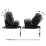 Voir la diapositive 3 : KINDERKRAFT Siège auto pivotant XRIDER 2 i-Size