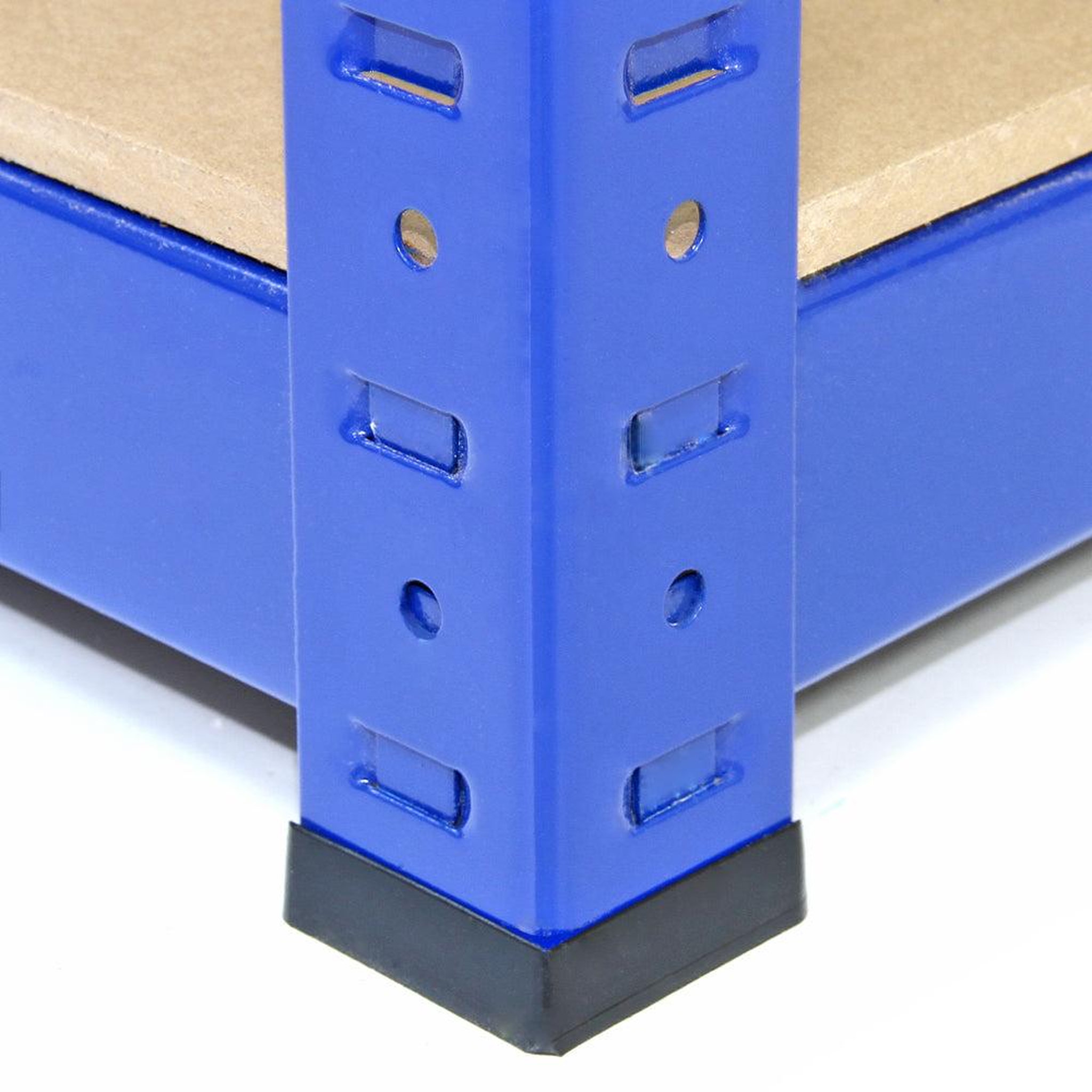 Voir la diapositive 5 : MONSTER RACKING 1 rayonnage t-rax en acier bleu 120 cm x 60 cm x 180 cm
