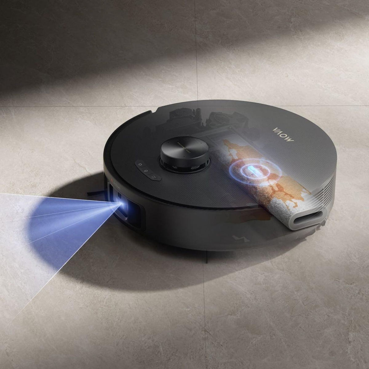 MOVA Robot Aspirateur Laveur Z50 Ultra