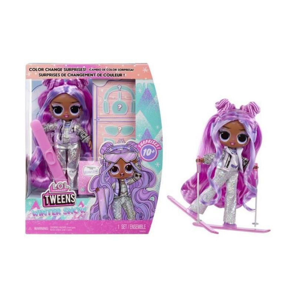 L.O.L. SURPRISE! L.O.L. Surprise Poupée Tweens Winter Snow - Violet Snow - Des 4 ans