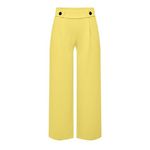 JACQUELINE DE YONG Pantalon  Femme JDY Geggo   L. Coloris disponibles : Jaune