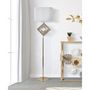 Voir la diapositive 5 : Paris Prix Lampadaire en Métal  Move  161cm Or & Blanc