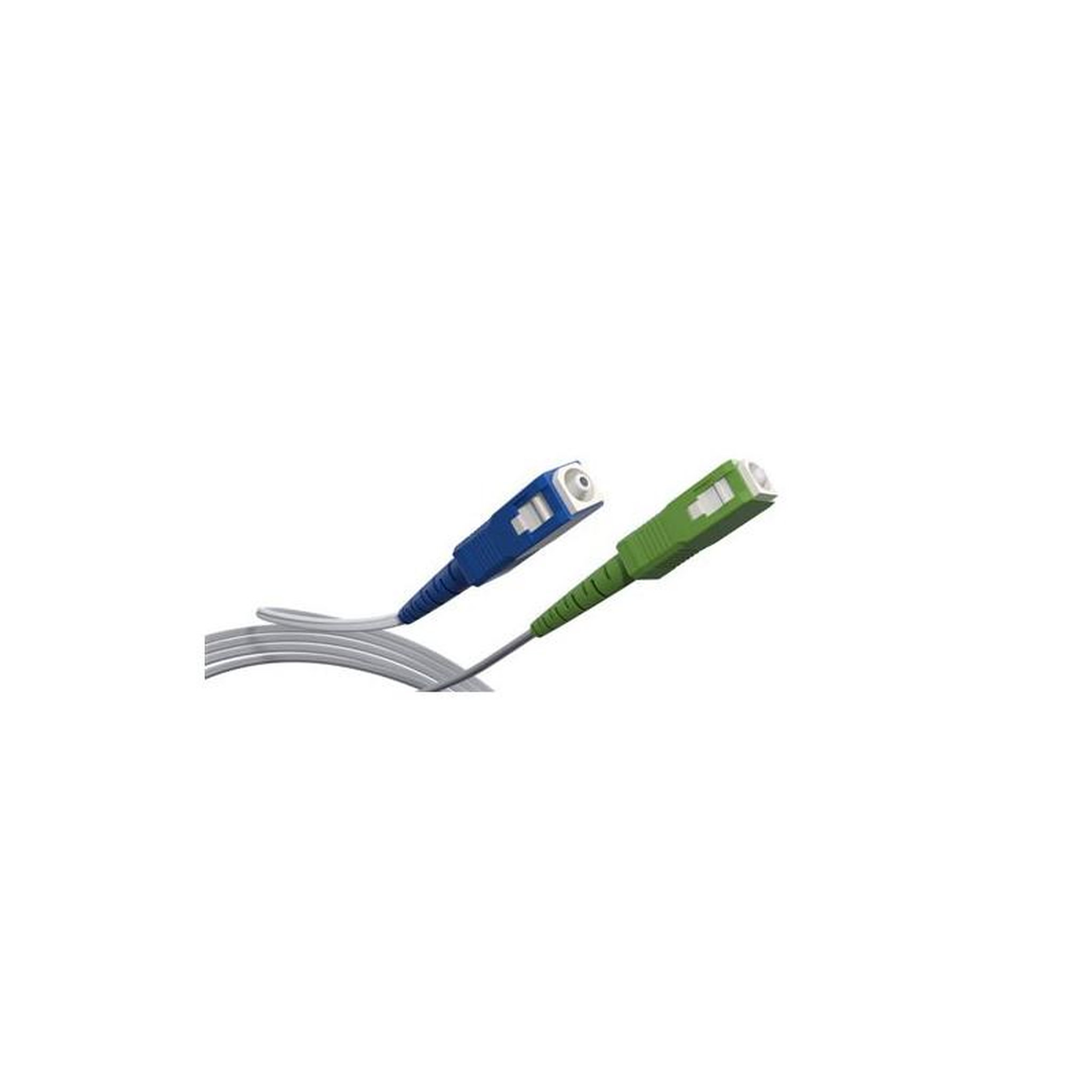 LINEAIRE Câble fibre optique Lineaire pour Freebox 15 m Blanc