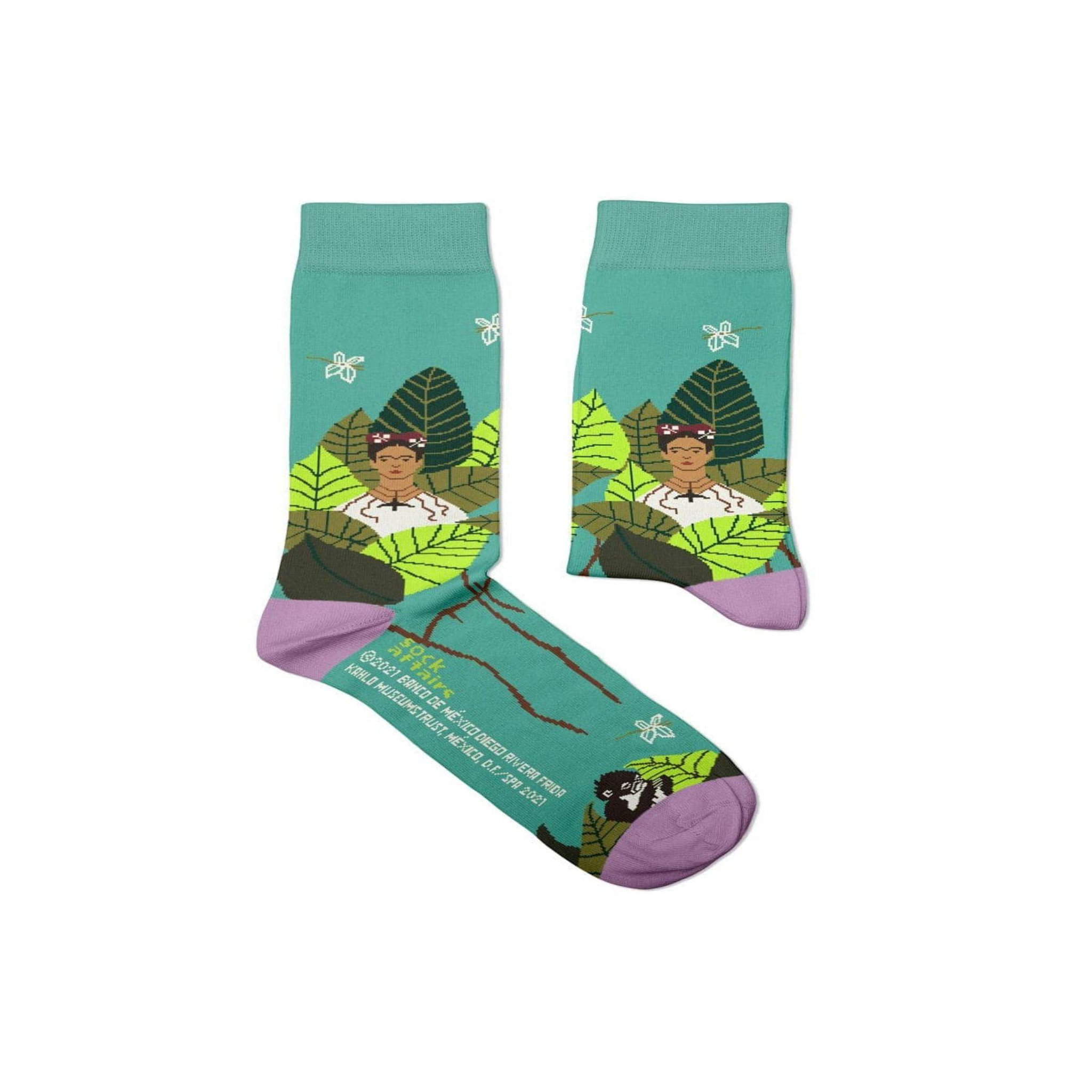 SOCK AFFAIRS Chaussettes frida kahlo autoportrait