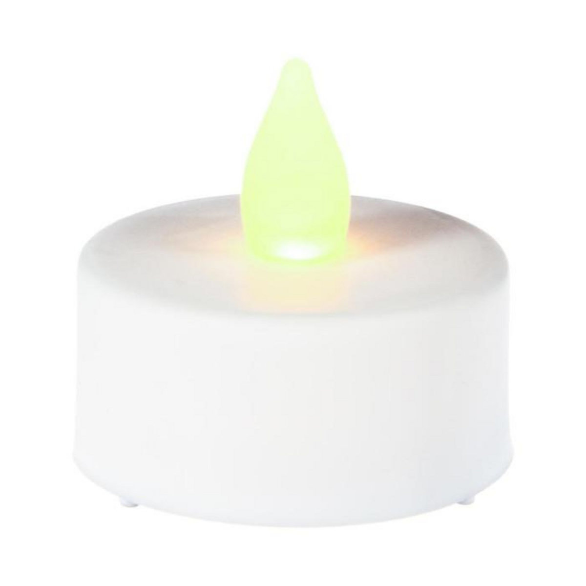 Home sweet lights Lot de 2 Bougies  Led  4cm Blanc