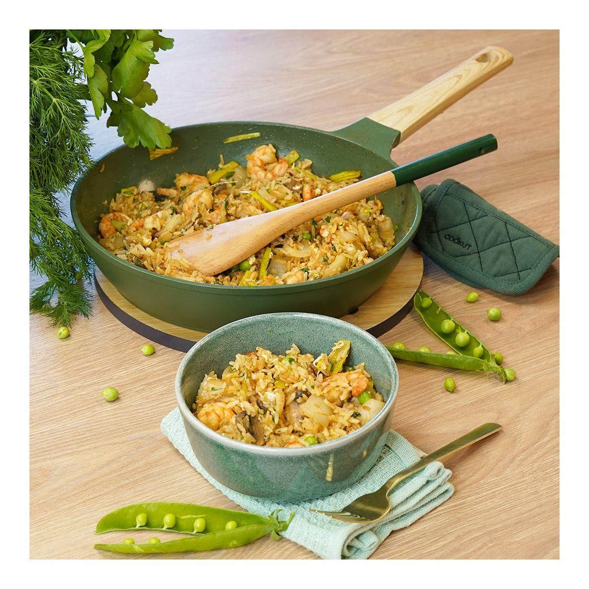 COOKUT Poêle 24 cm fougere - La Fabuleuse