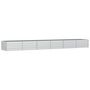 Voir la diapositive 2 : VIDAXL Lit sureleve de jardin 480x80x45 cm Acier galvanise Argente