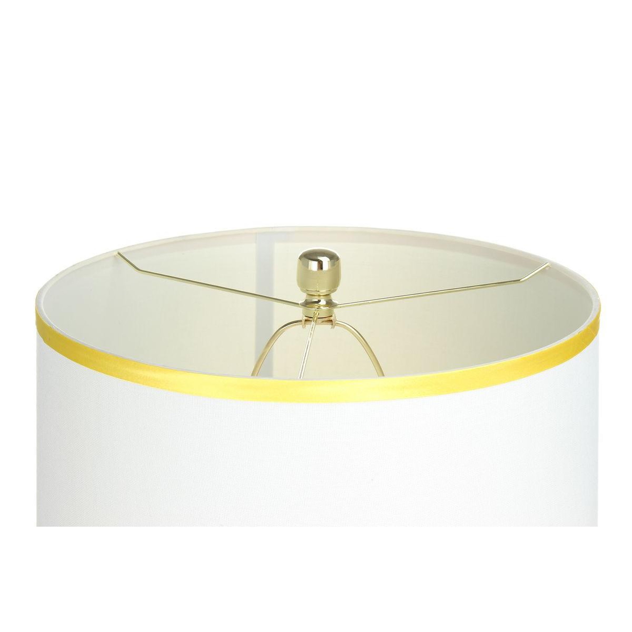 Voir la diapositive 3 : Paris Prix Lampe à poser design  paralla  76cm blanc & or