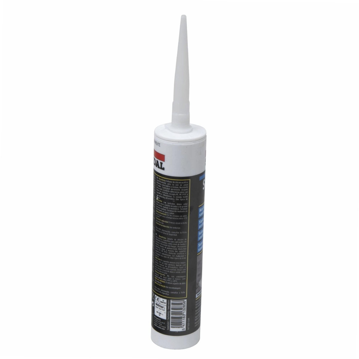 Soudal Cartouche sanitaire transparent 280ml Soudal
