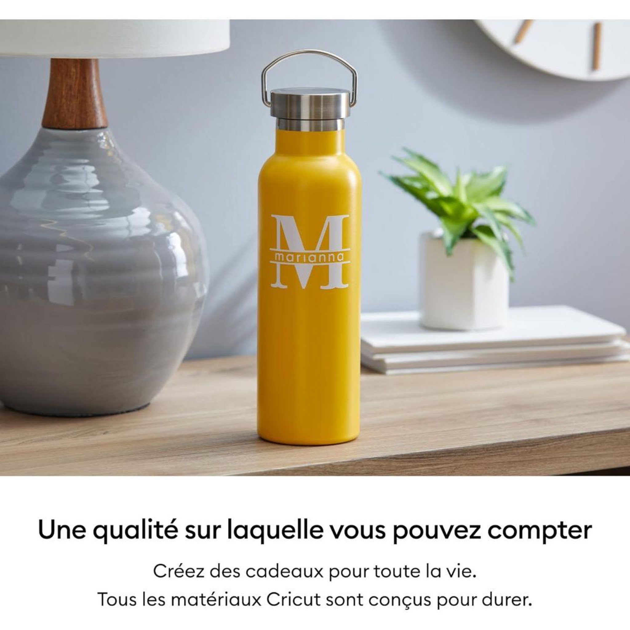 Voir la diapositive 3 : CRICUT Accessoire premium vinyl permanent 30x120cm (gold)