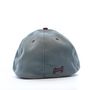 Voir la diapositive 4 : HUNGARIA Casquette gris/bordeaux homme Hungaria Baseball French Sport Legend