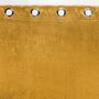 Voir la diapositive 3 : Paris Prix Rideau Occultant  Anthea  135x240cm Ocre
