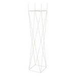 Paris Prix Cache-Pot en Métal  Support Croix  145cm Blanc