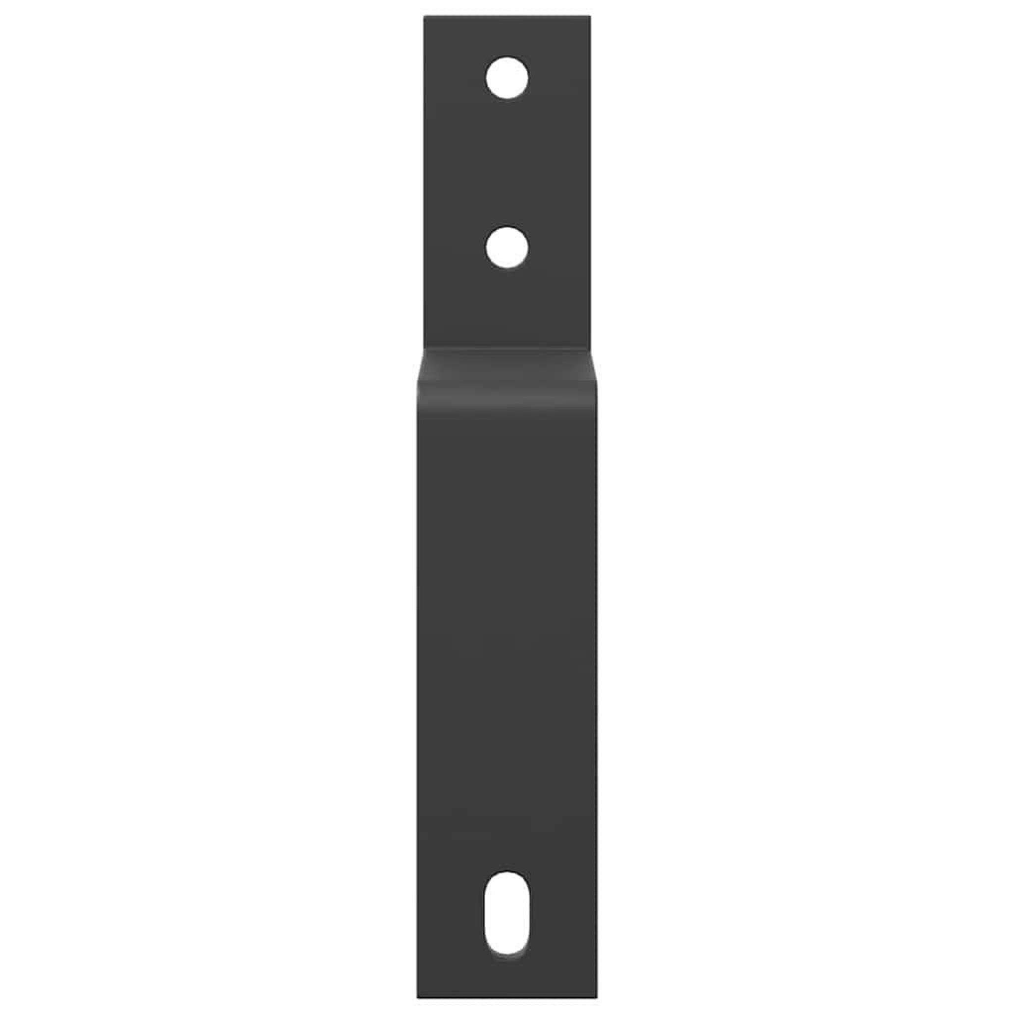 Voir la diapositive 3 : VIDAXL Supports de derivation pour portes de grange 5 pcs rails plats