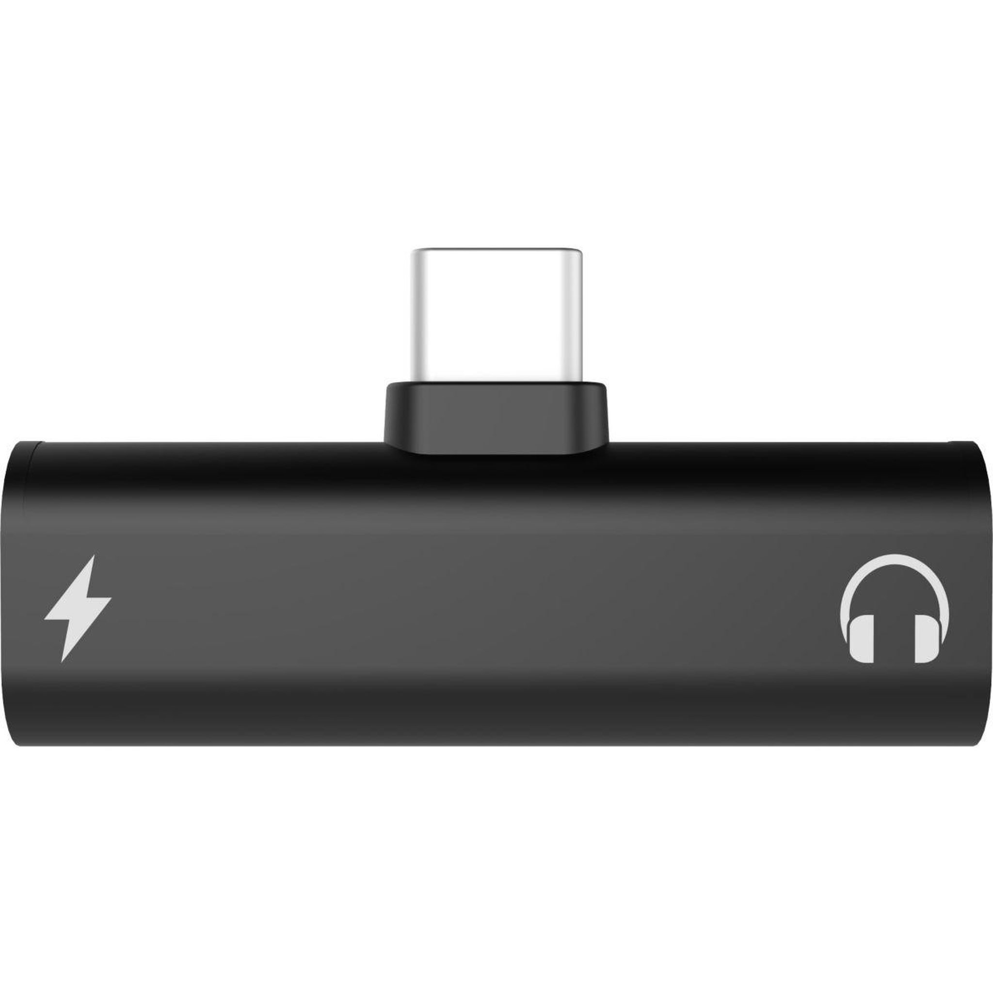 Voir la diapositive 2 : Mobility Lab Adaptateur usb c usb-c vers jack + charge rapide noir