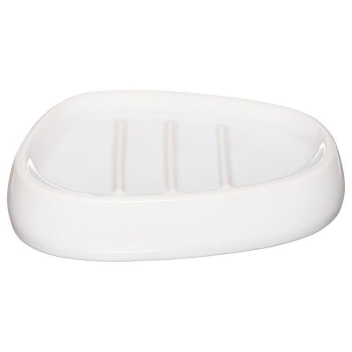 FIVE Porte Savon  Galet  12cm Blanc
