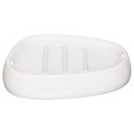 FIVE Porte Savon  Galet  12cm Blanc
