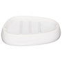Voir la diapositive 1 : FIVE Porte Savon  Galet  12cm Blanc