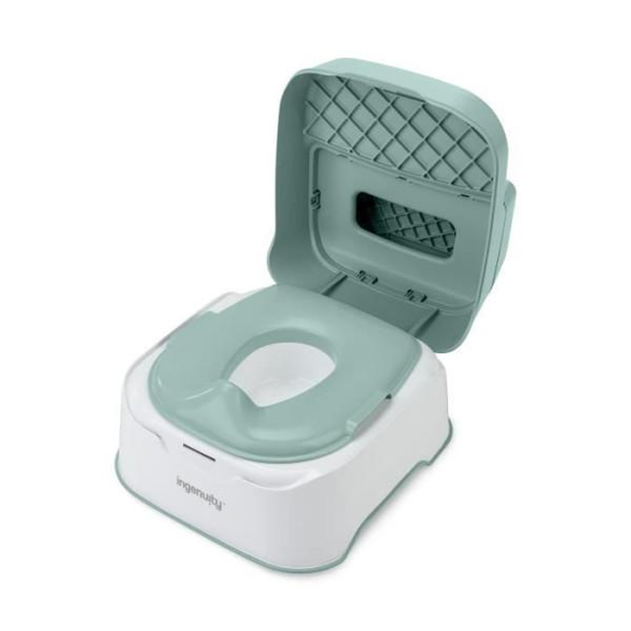 Voir la diapositive 2 : MARKET24 INGENUITY Pot, réducteur de toilette et marche pied 3 en 1