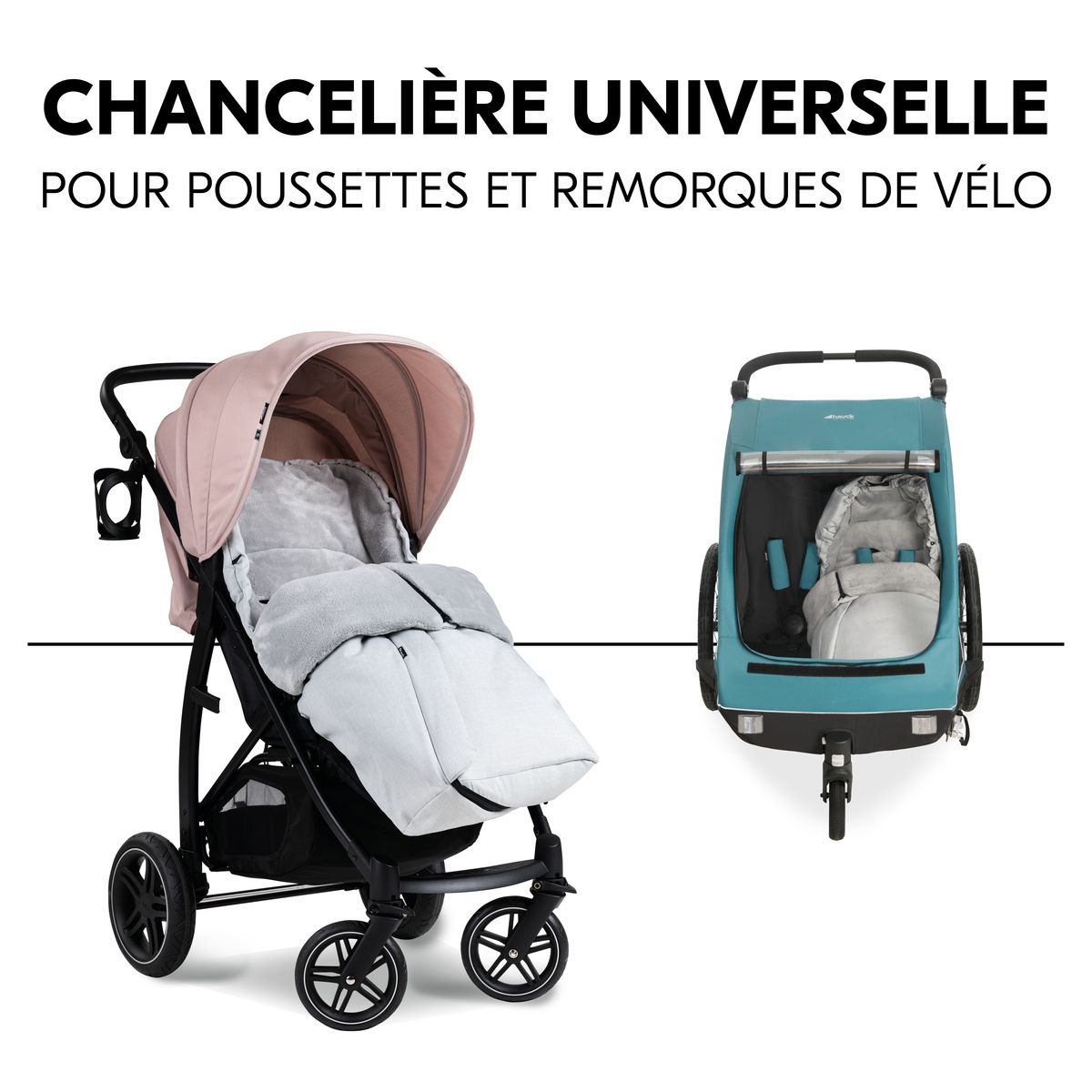 HAUCK Chancelière pour poussette universelle