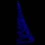 Voir la diapositive 4 : VIDAXL Arbre mural avec crochet metallique 260 LED bleu 3 m Int/Ext
