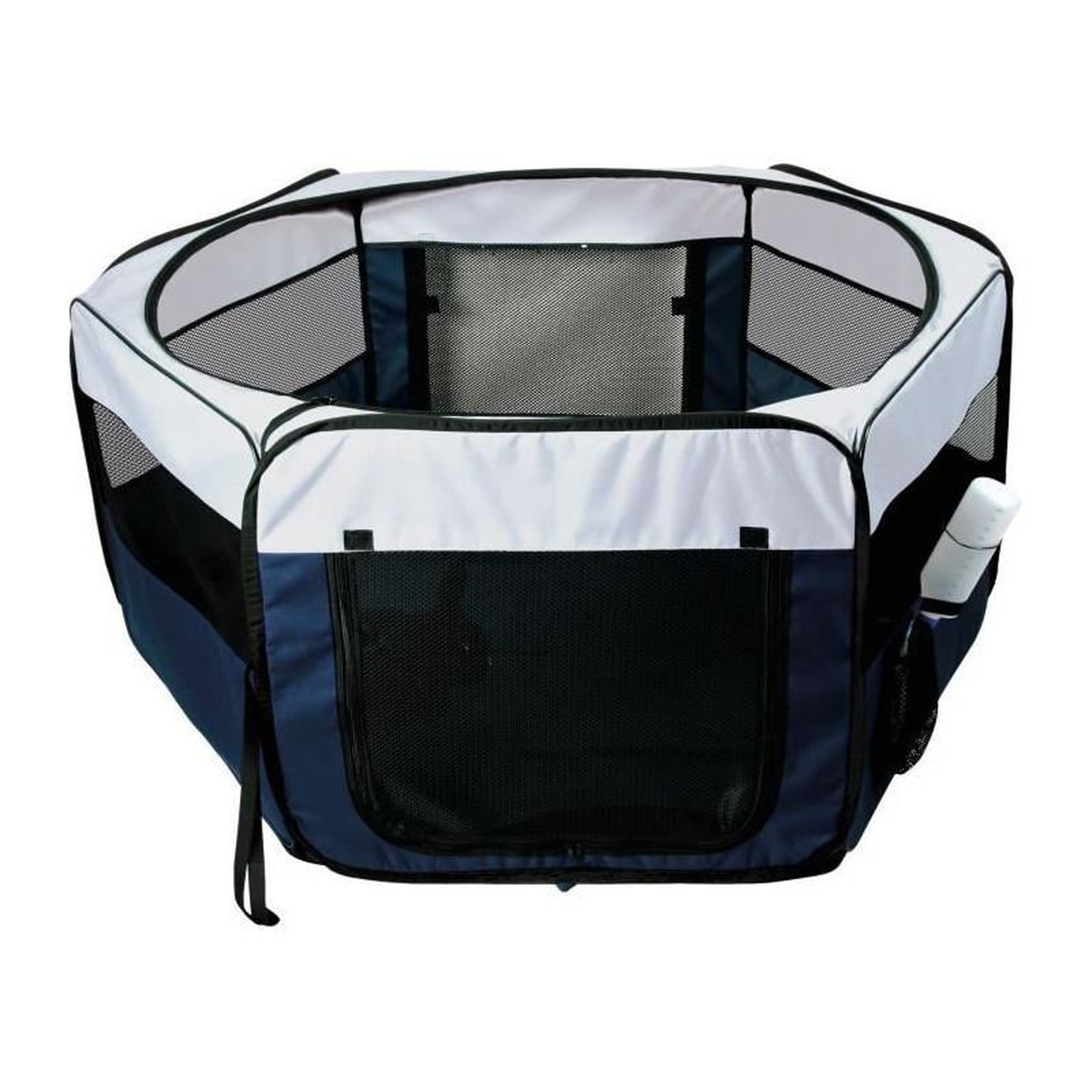 Voir la diapositive 2 : Trixie Enclos avec filet/base - TRIXIE - ø 150 × 65 cm - Turquoise / Gris clair