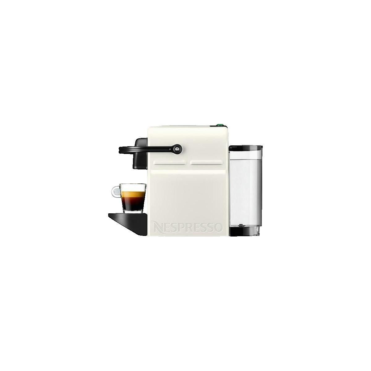 NESPRESSO Cafetière à dosettes Nespresso Inissia XN1001 Blanc