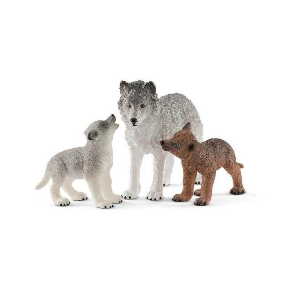 Schleich Schleich - Maman loup avec louveteaux - 42472
