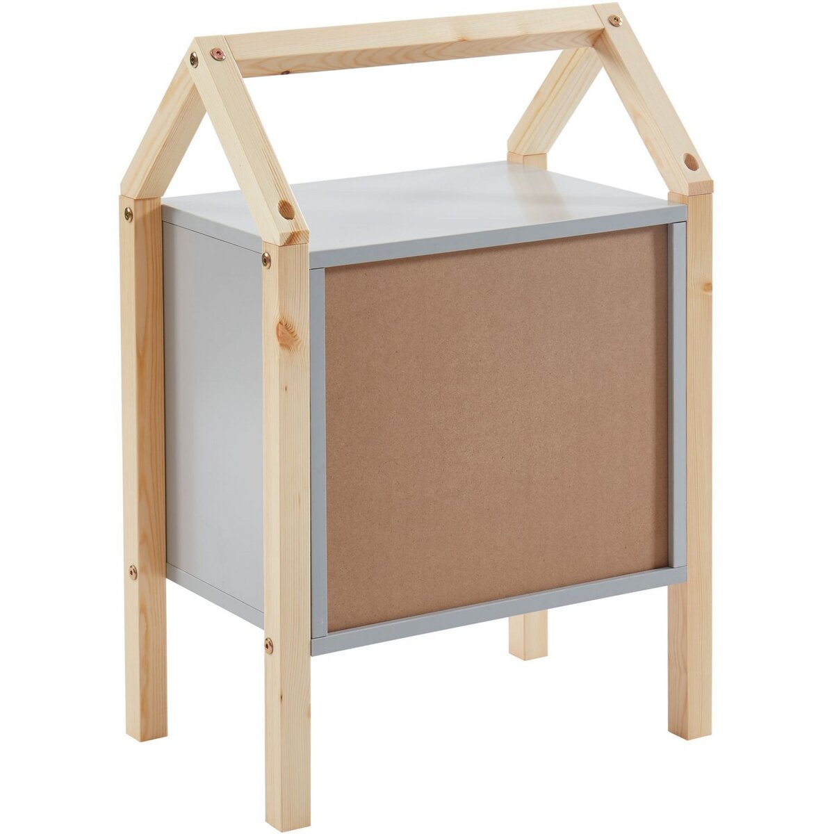 Table de chevet enfant  2 tiroirs L46cm CLEM