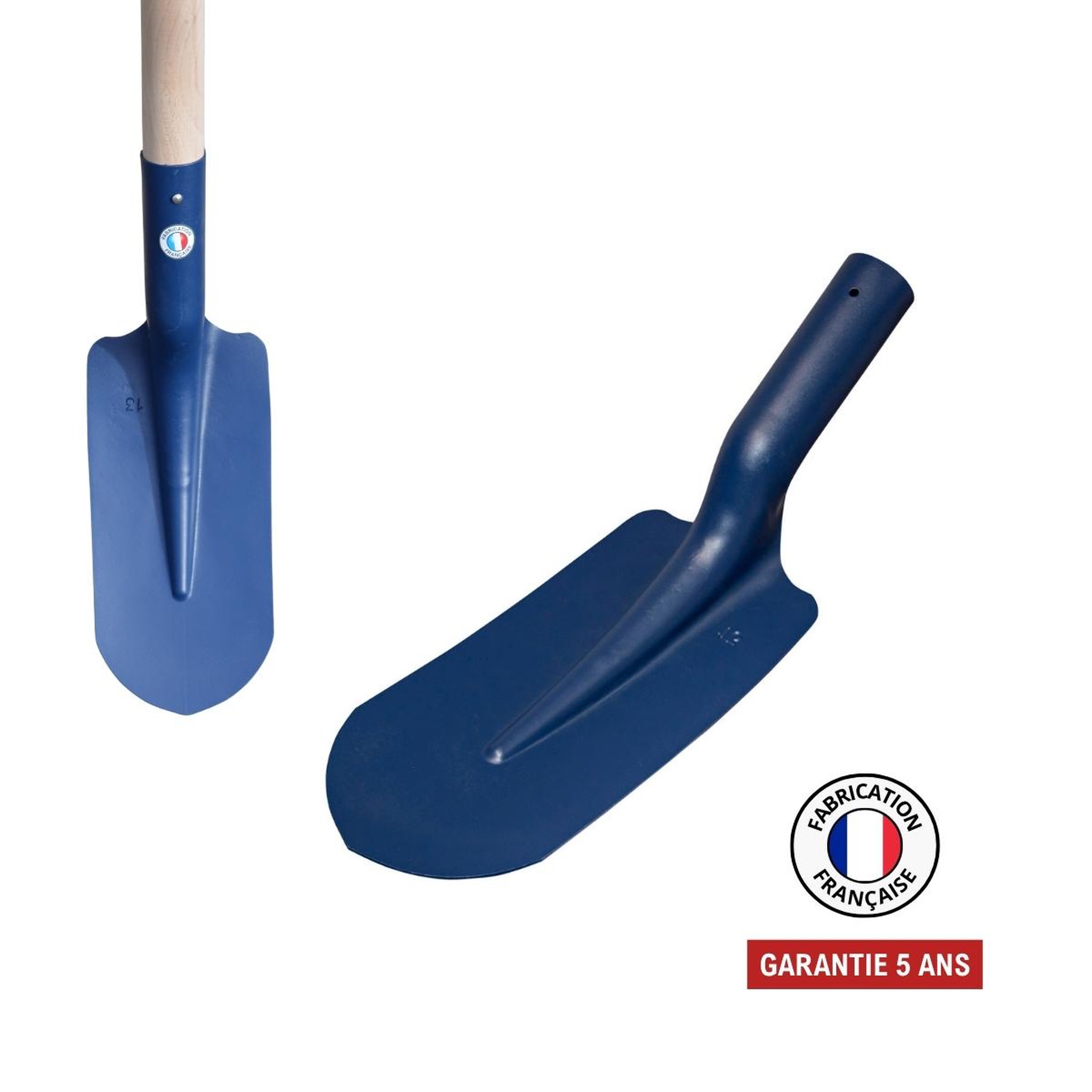 OUTILS PERRIN Pelle fortification 13 cm - sans manche - outil de terrassement