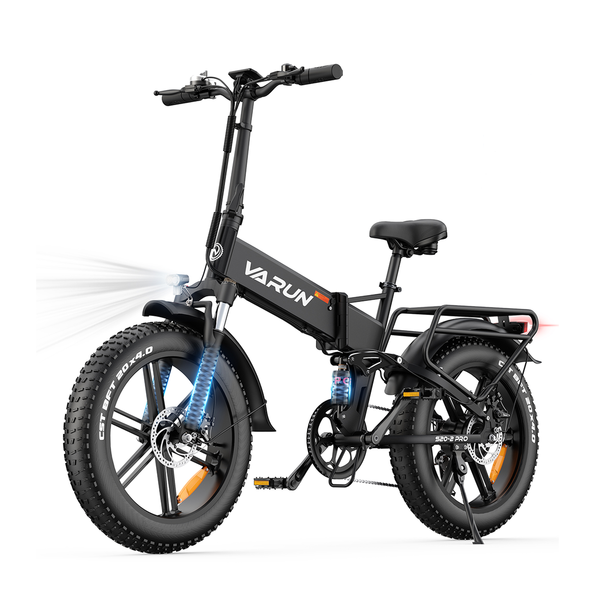 Voir la diapositive 1 : VARUN Vélo électrique pliable varun s20-2 pro